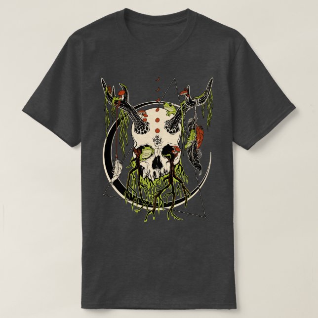 Antlers and Boughs T-Shirt (Design Front)