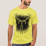 Antlers T-Shirt<br><div class="desc">Design by artist Eric C. he's currently on an epic bicycle adventure around America. follow his journey here:

 http://facebook.com/drawingamericabybike http://twitter.com/drawingbiking</div>