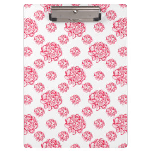 Antlers With Floral Clipboard