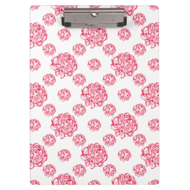 Antlers With Floral Clipboard (Front)