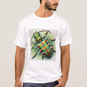 Antlike flower beetle 121024IREF207 - Watercolor T-Shirt
