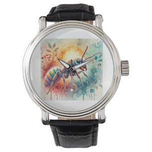 Antlion in watercolor 160724AREF217 - Watercolor Watch