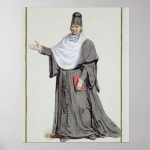 Antoine Arnauld (1612-94) from 'Receuil des Estamp Poster