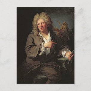 Antoine Coysevox  1711 Postcard