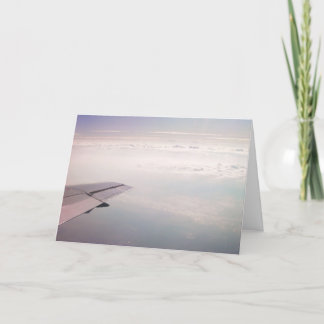 Antoine de Saint-Exupery Flying Quote Card