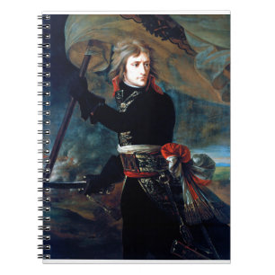 Antoine Jean Gros Napoleon Bonaparte on the Bridge Notebook