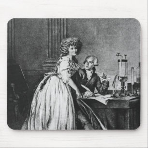 Antoine Laurent Lavoisier and his wife Mouse Pad