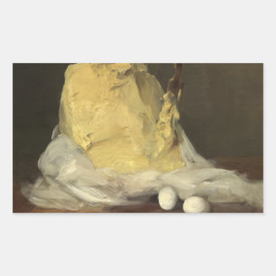 Antoine Vollon - Mound of Butter Rectangular Sticker