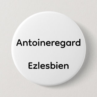 Antoineregard Ezlesbien 7.5 Cm Round Badge