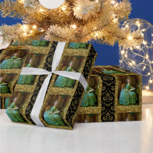Antoinette Elegance Horizontal Wrapping Paper