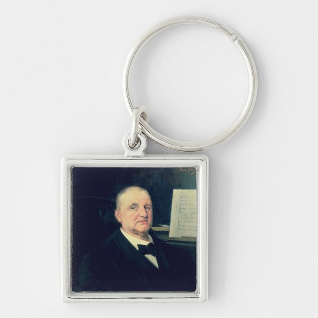 Anton Bruckner, 1889 Key Ring (Front)