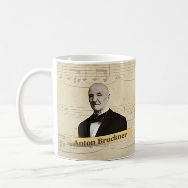 Anton Bruckner Historical Mug (Left)