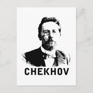 Anton Chekhov Postcard