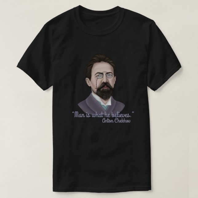 Anton Chekhov T-Shirt (Design Front)