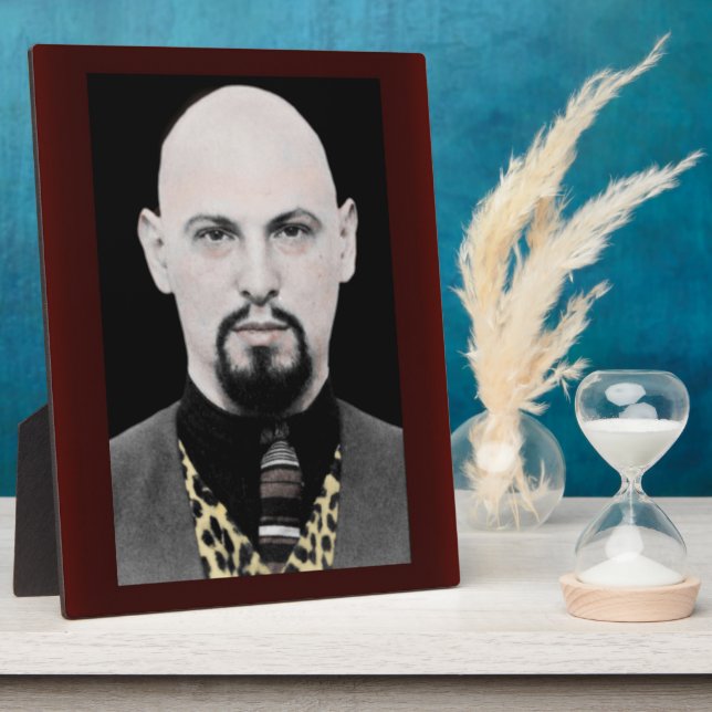 Anton LaVey 8x10 Stand-up Portrait Plaque (Side)