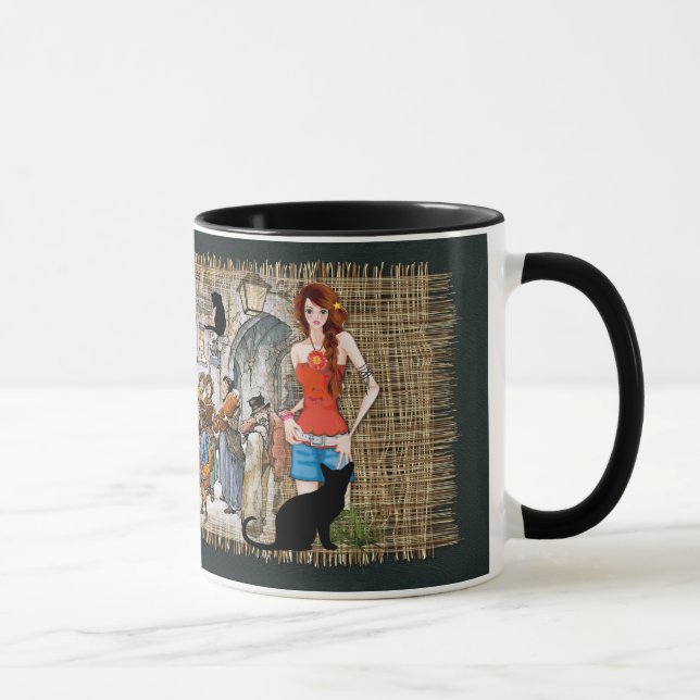 Anton Pieck - carol singers Mug (Right)