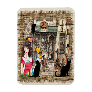Anton Pieck - Chemist shop Magnet