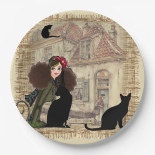 Anton Pieck - Dutch Homes Paper Plate