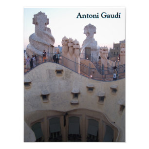 Antoni Gaudí Casa Milà Barcelona Photo Print