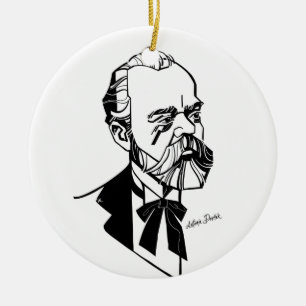 Antonín Dvořák Ceramic Ornament