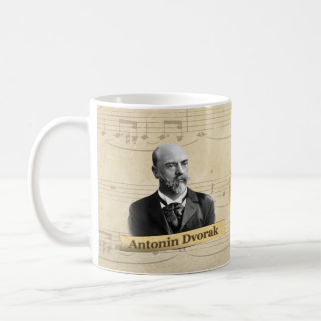 Antonin Dvorak Historical Mug (Left)