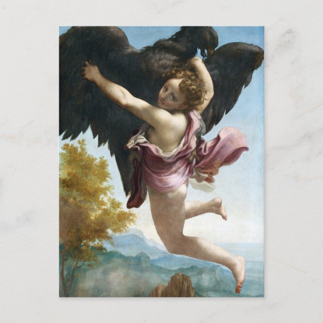 Antonio Allegri, Correggio - The Abduction Postcard (Front)
