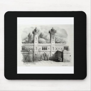 Antonio Basoli's Alphabeto Pittorico: Letter H Mouse Pad