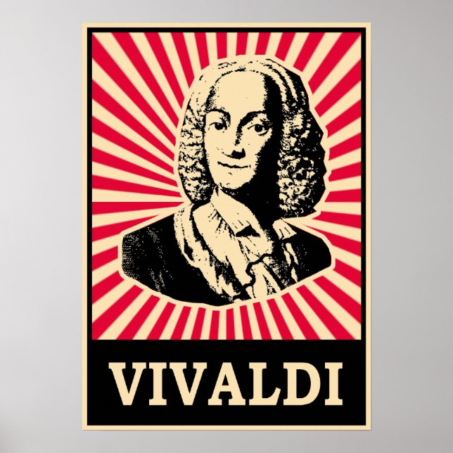 Antonio Lucio Vivaldi Poster (Front)