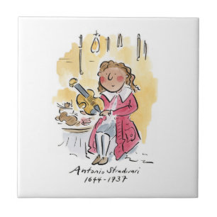 Antonio Stradivari Ceramic Tile