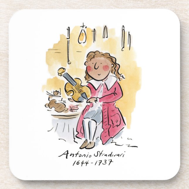 Antonio Stradivari Coaster (Front)