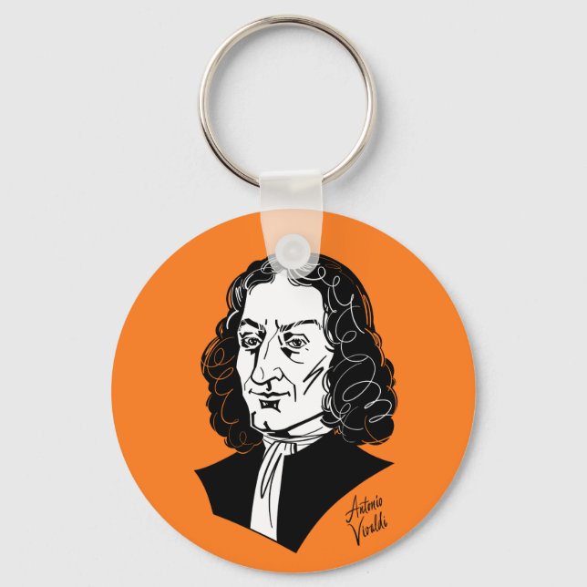Antonio Vivaldi Key Ring (Front)