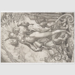 Antonius Eisenhoit - Haeresis Dea Decoupage Paper