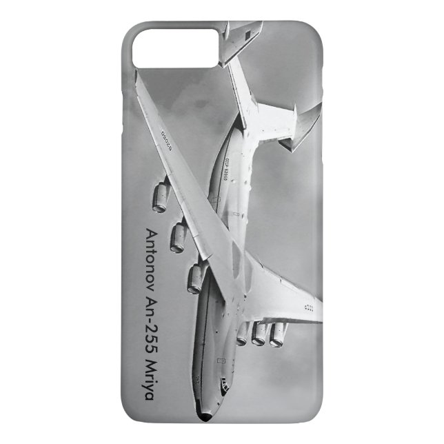 Antonov Aircraft image iPhone 7 Plus, Barely There Case-Mate iPhone Case (Back)