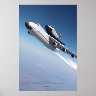 Antonov An-225 Mriya & Buran Shuttle Poster