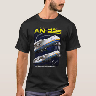 Antonov AN-225 Mriya Super Heavy Transport Aircraf T-Shirt