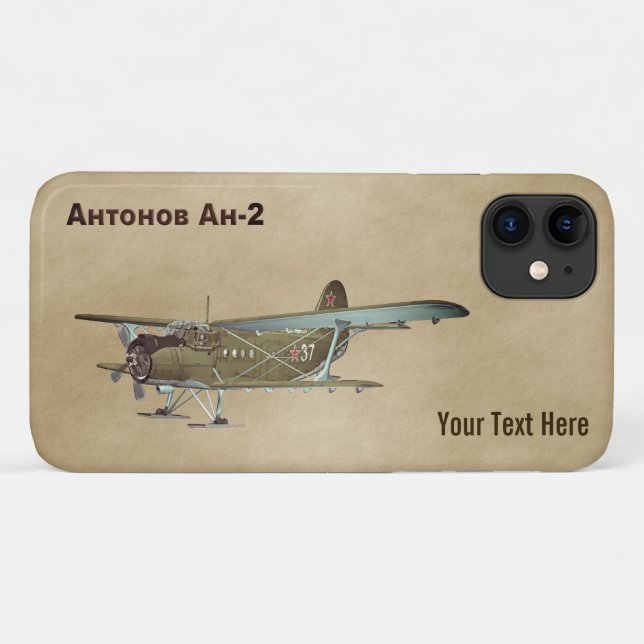 Antonov An-2 Case-Mate iPhone Case (Back (Horizontal))