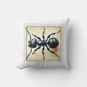 Ants 050824IREF236 - Watercolor Cushion
