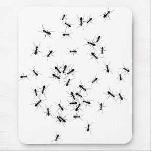 Ants all over! mouse pad