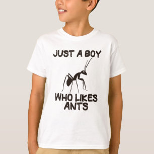 Ants Ant Keeping Ant Farm Funny Quote Gift Boys T-Shirt