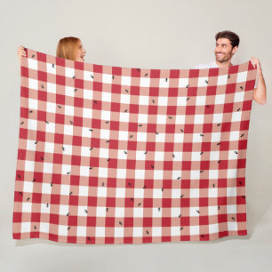 Ants at a Picnic - Fleece Blanket