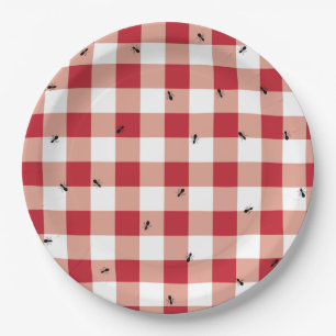 Ants at a Picnic Paper Plate