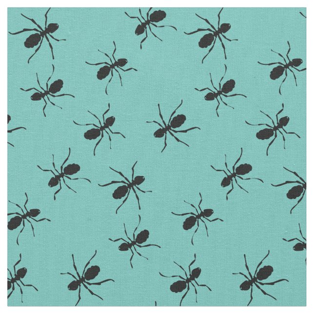 Ants Bugs Insects Fabric (Close Up)
