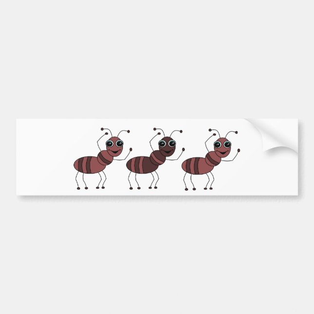 ANTS BUMPER STICKER (Front)