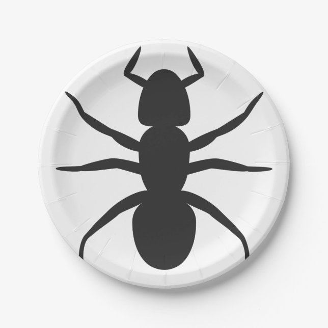 ANTS  Custom Paper Plates 7" (Front)
