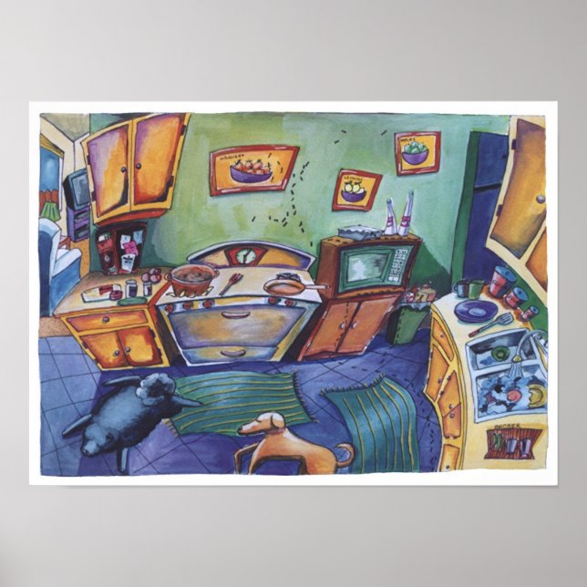 Ants in the Kitchen Poster (Front)