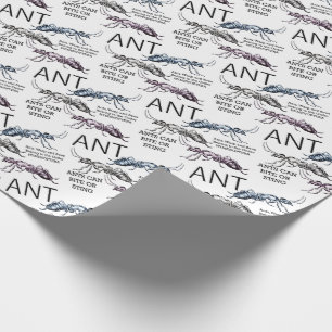 Ants Insects Bugs Wrapping Paper