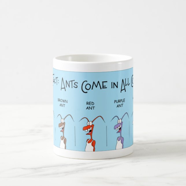 Ants of all colours coffee mug (Center)