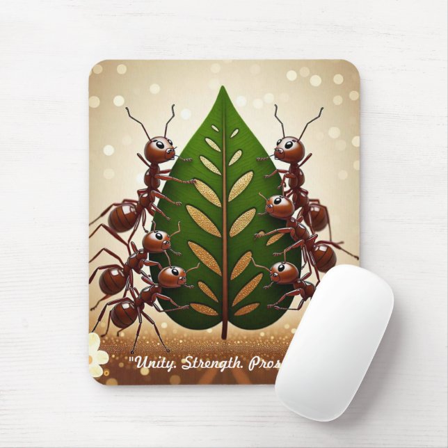 "Ants of Unity" Mouse Pad (With Mouse)