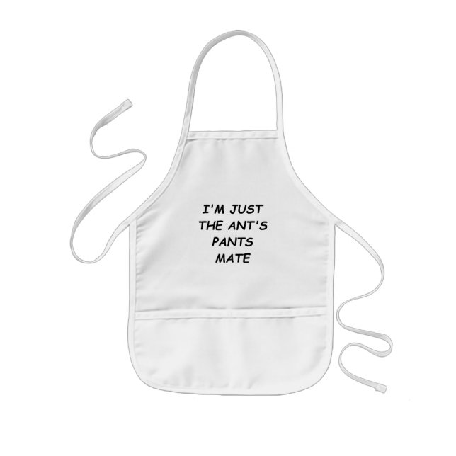 Ant's Pants  Kids Apron (Front)