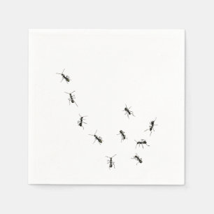 Ants paper napkins